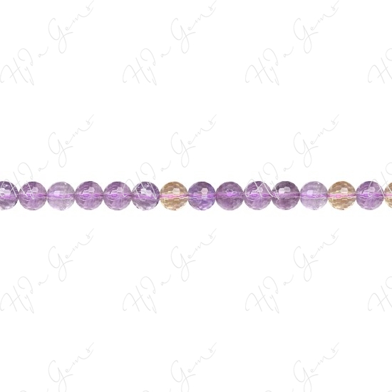 Ametrine Faceted Beads