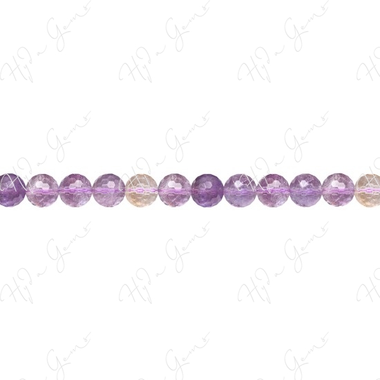 Ametrine Faceted Beads