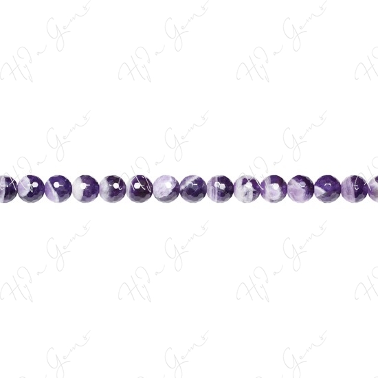 Amethyst Quartz Faceted Beads