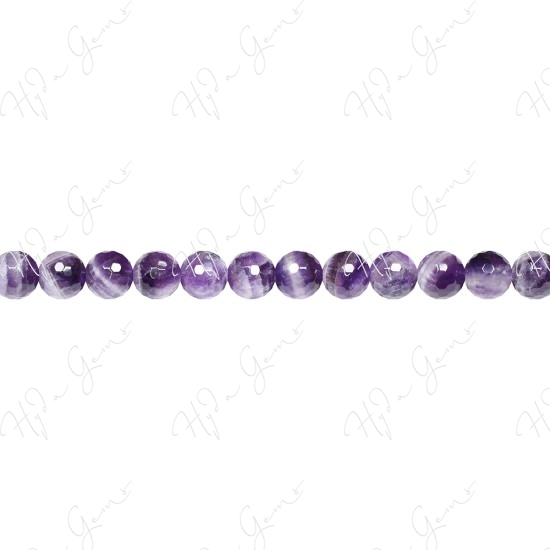 Amethyst Quartz Faceted Beads