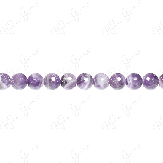 Amethyst Quartz Faceted Beads