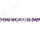 Amethyst Quartz Faceted Beads