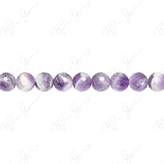 Amethyst Quartz Faceted Beads