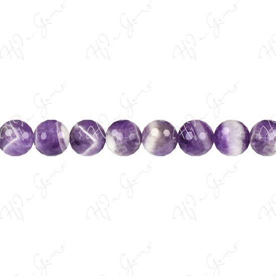 Amethyst Quartz Faceted Beads