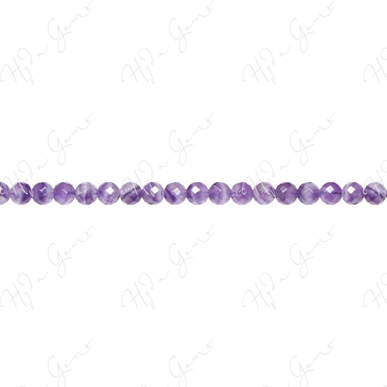 Amethyst Quartz Faceted Beads