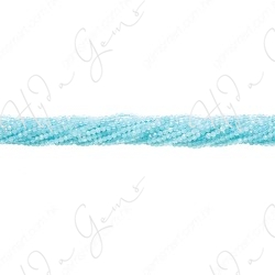 Aquamarine Faceted Beads (A)