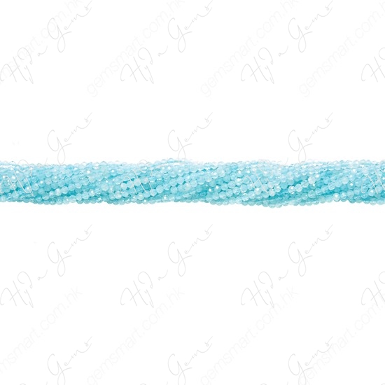 Aquamarine Faceted Beads (A)