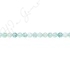 Aquamarine Multi-Color Faceted Beads (A)