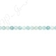 Aquamarine Multi-Color Faceted Beads (A)