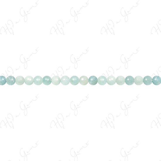 Aquamarine Multi-Color Faceted Beads (A)