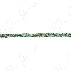 African Turquoise Faceted Beads