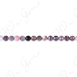 Botswana Agate Faceted Beads