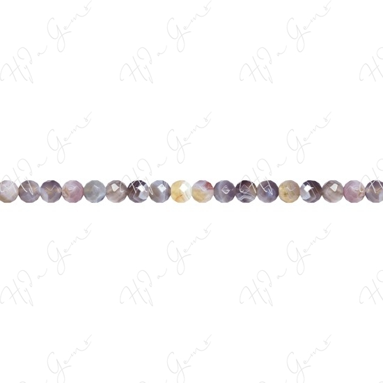 Botswana Agate Faceted Beads