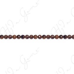 Bronzite Faceted Beads