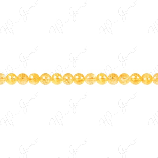 Citrine Faceted Beads (A-)