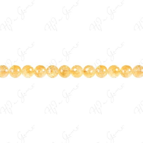 Citrine Faceted Beads (A-)