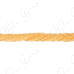 Citrine Faceted Beads (2A)