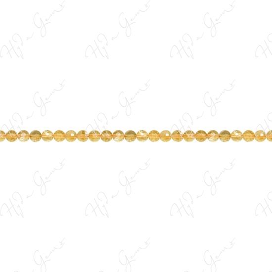 Citrine Faceted Beads (A+)