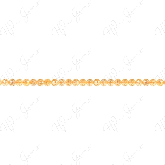 Citrine Faceted Beads (A-)