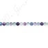 Rainbow Fluorite Faceted Beads