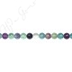 Rainbow Fluorite Faceted Beads