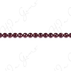 Garnet Faceted Beads (A)