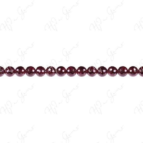 Garnet Faceted Beads (A)