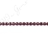 Garnet Faceted Beads (A)