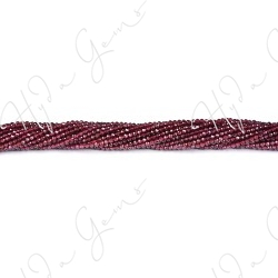 Garnet Faceted Beads