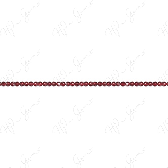 Garnet Faceted Beads (A)