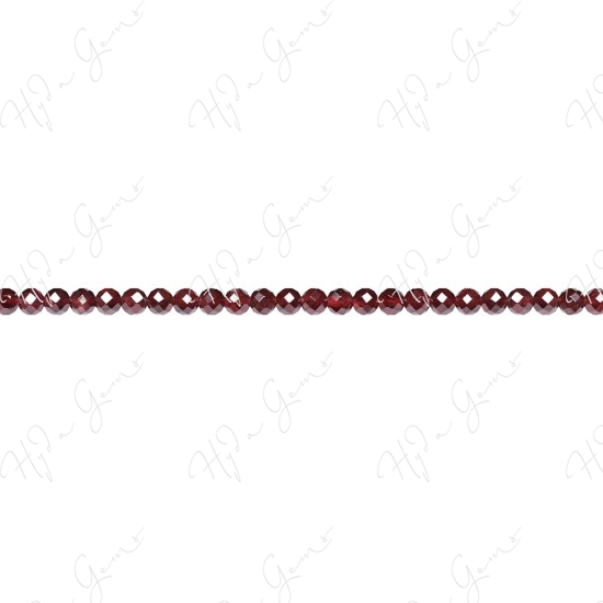 Garnet Faceted Beads (A+)