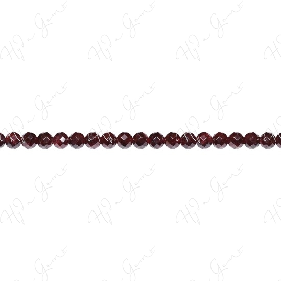 Garnet Faceted Beads (A)