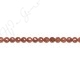 Gold Sand Stone Faceted Beads