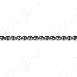 Hematine Faceted Beads