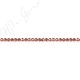 Hematine Copper Color Plated Faceted Beads