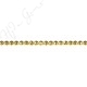 Hematine Carat Gold Color Plated Faceted Beads