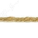 Hematine Carat Gold Color Plated Faceted Beads