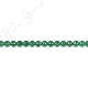 Green Agate Faceted Beads