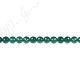 Green Agate Faceted Beads