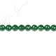 Green Agate Faceted Beads