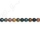 Indian Agate Faceted Beads