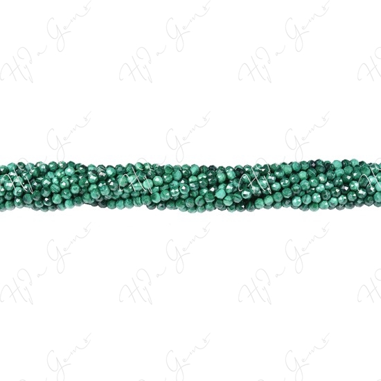 Malachite Faceted Beads