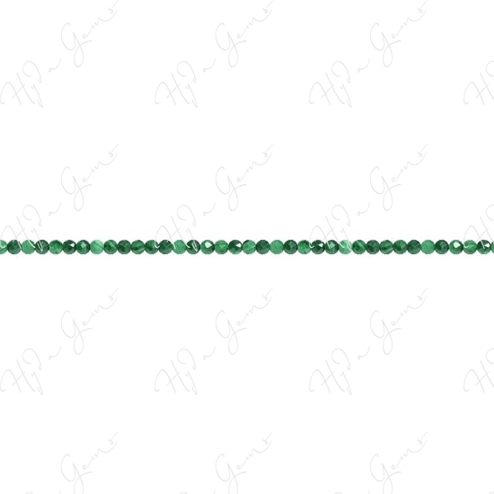 Malachite Faceted Beads (A)