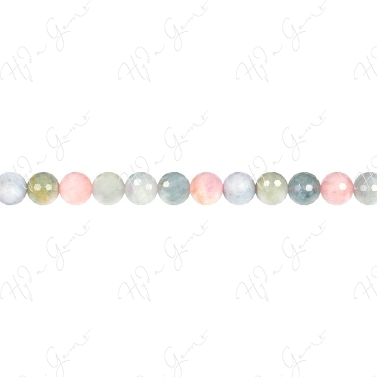 Morganite Faceted Beads (FH)