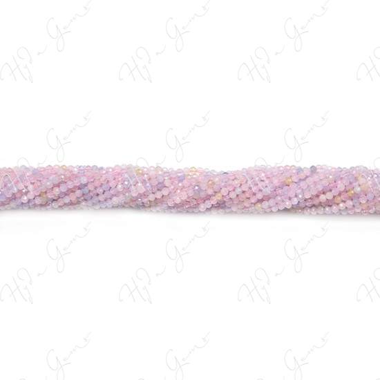 Morganite Faceted Beads