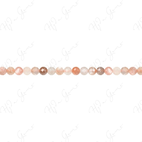 Moonstone Mix Color Faceted Beads (A-)