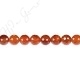 Natural Red Agate Faceted Beads