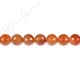 Natural Red Agate Faceted Beads