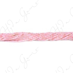 Pink Opal Faceted Beads