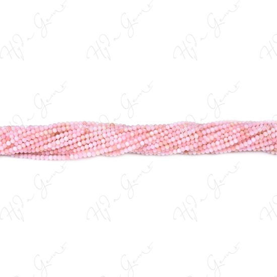 Pink Opal Faceted Beads